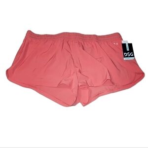 Dsg mid rise stride run shorts orange